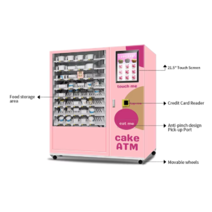 Máquina expendedora de pasteles